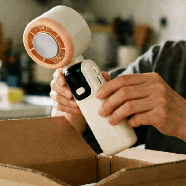 Aervion Handheld Fan  user Suzie K.